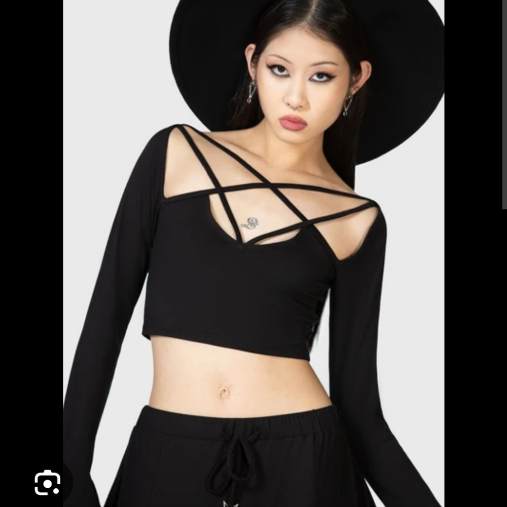 Killstar Celestial Night Crop Top